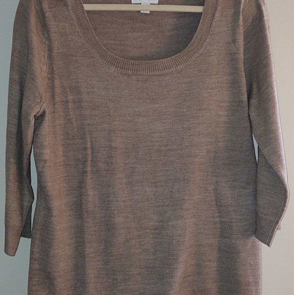 Beige New York and Company Sweater